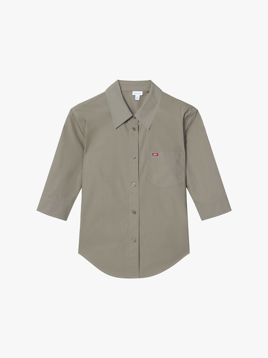 camisa con lazo en la espalda