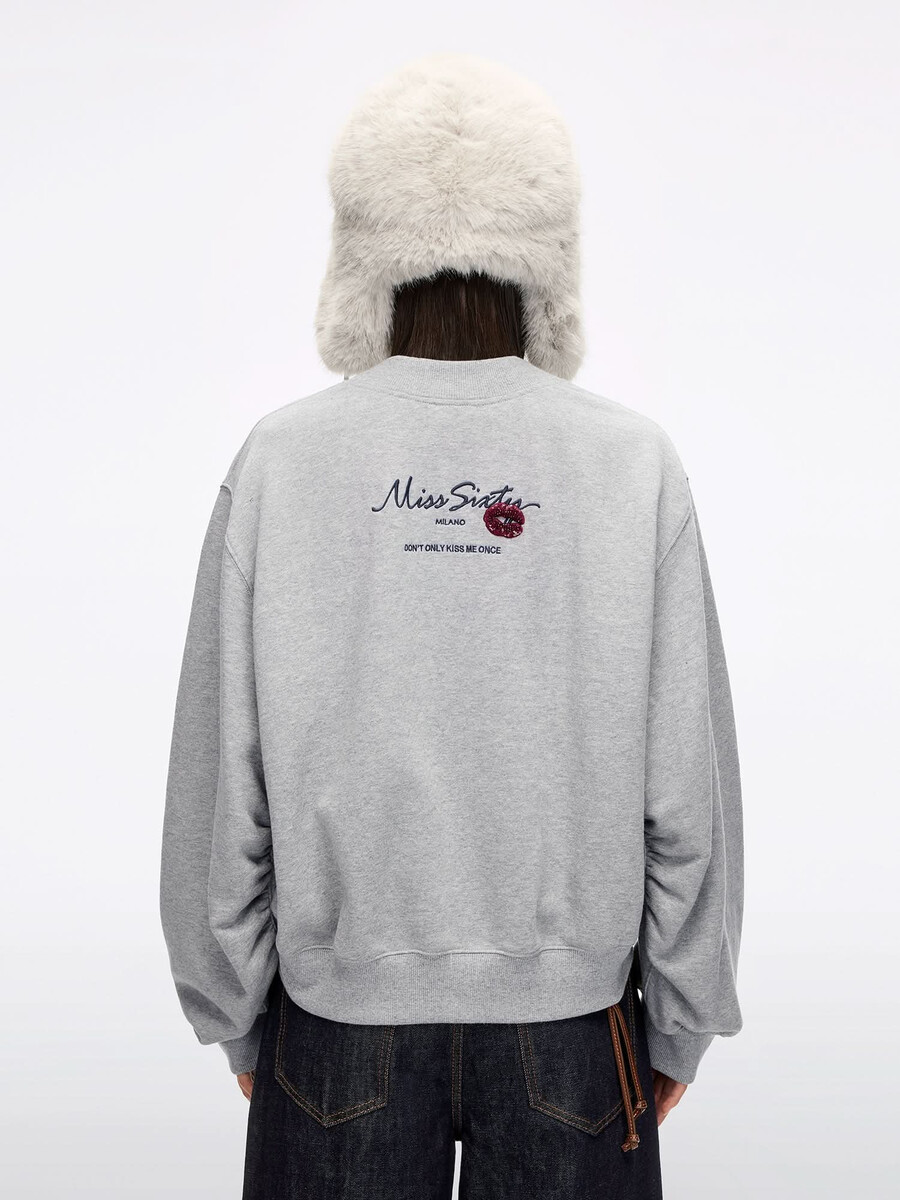 sudadera bordada