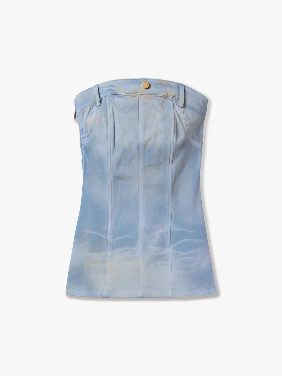 vestido de mezclilla